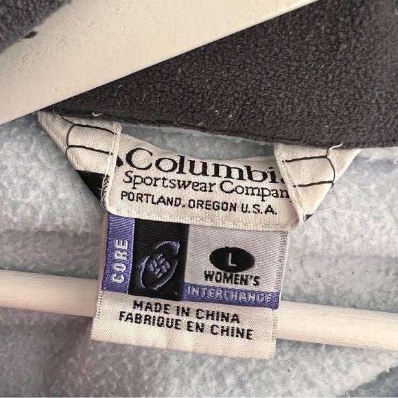 COLUMBIA super warm fleece zip up base - Picture 4 of 5